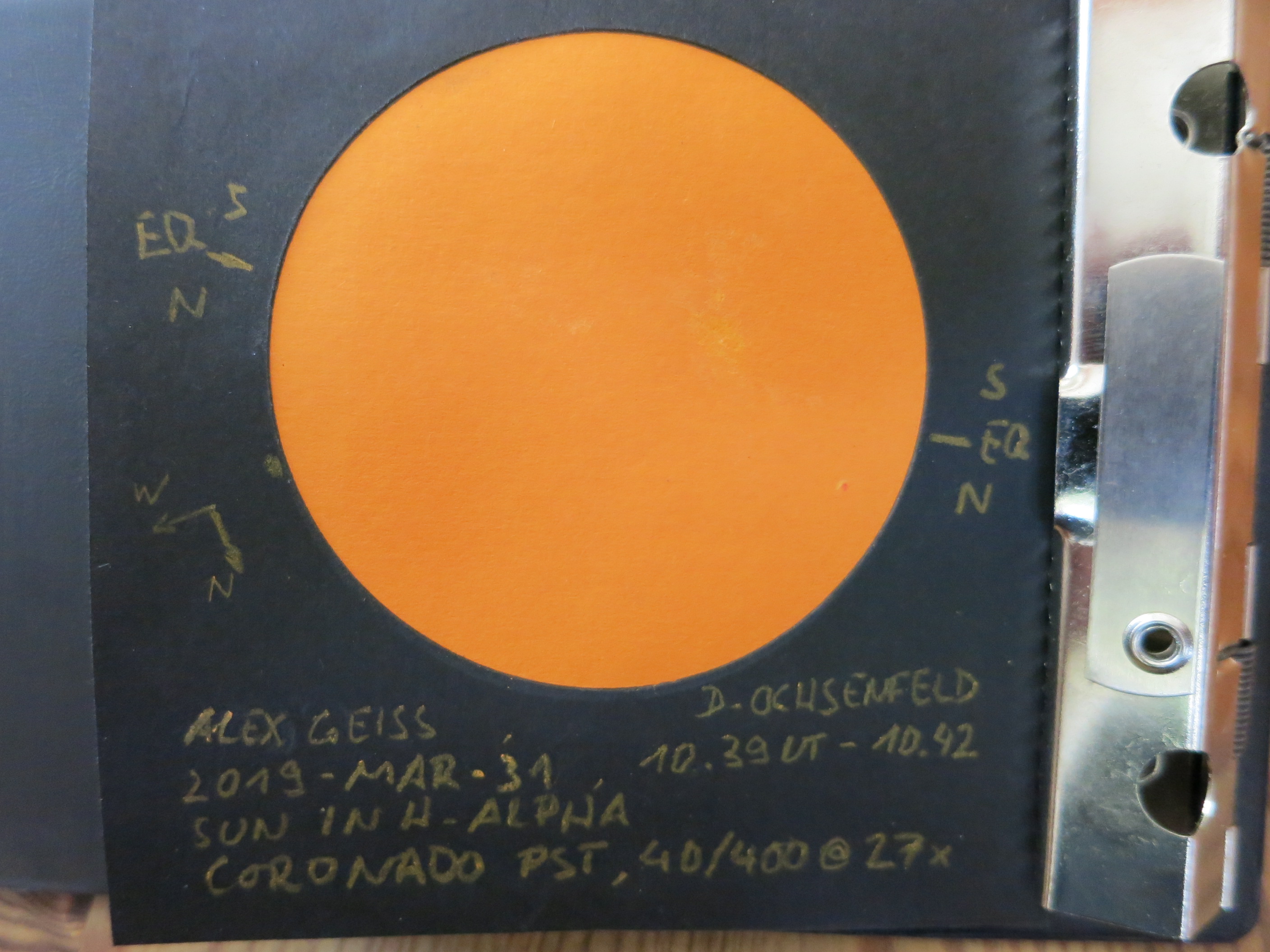 HAlphaSun 20190331.JPG